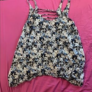 Floral tank top